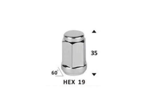 Chrome Bulge Acorn Lug Nuts