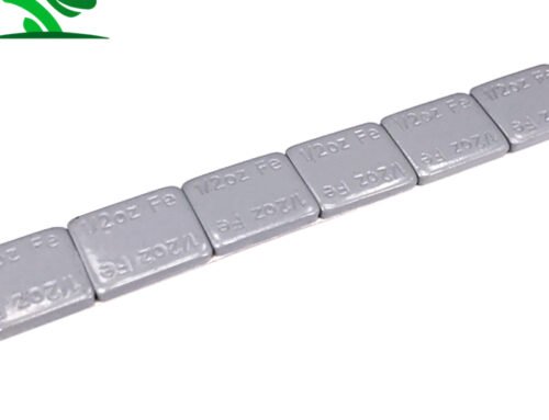 Fe Adhesive Grey Coated Wheel Weights 1/2oz * 8